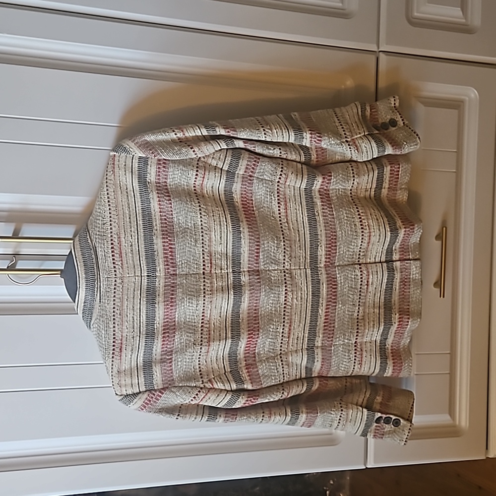 Beige Blazer Jacket - image 2